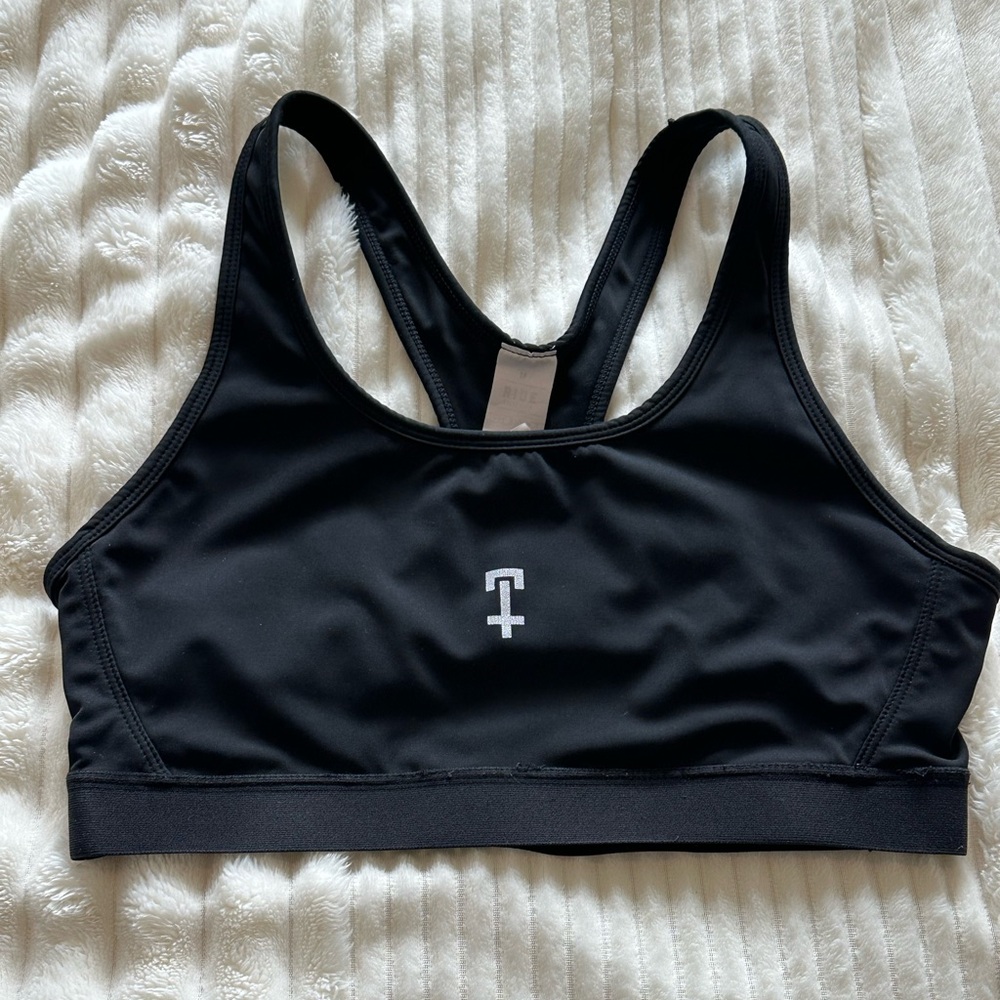 Black Ride Cycle Club Sports Bra